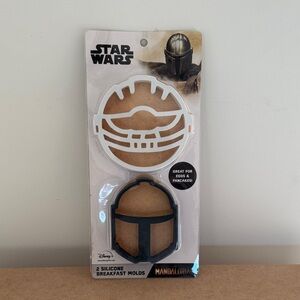Star Wars Mandalorian White and Black Silicone Molds